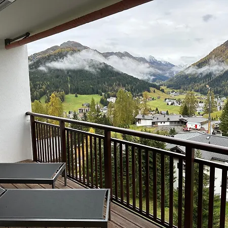 Cosy Palueda In Davos-dorf With A Breathtaking View *